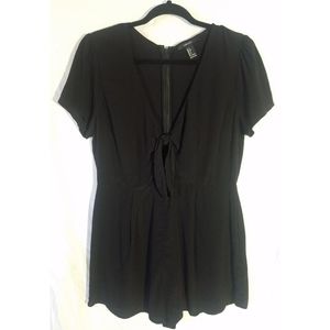Forever 21 Black Romper Size L NWOT